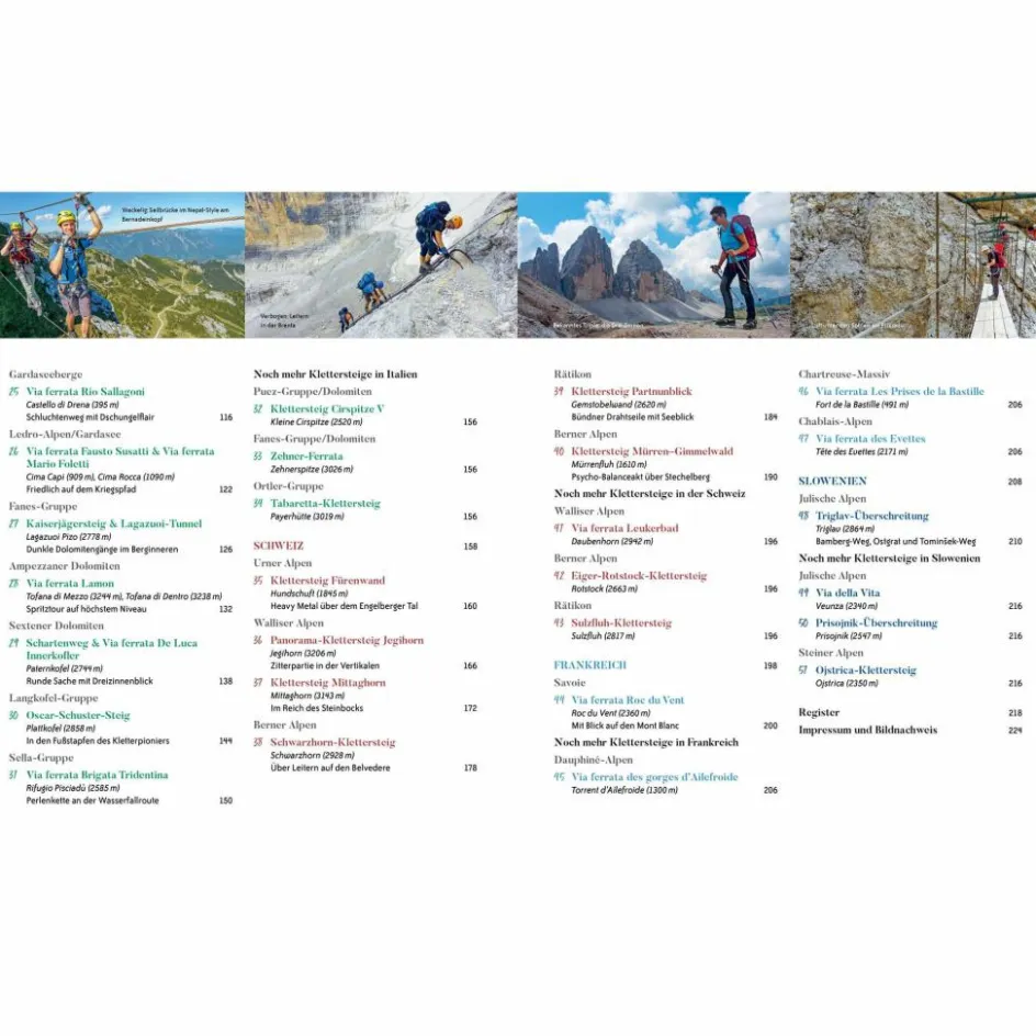 Sale DIE ULTIMATIVEN KLETTERSTEIGE IN DEN ALPEN - Kletterführer Klettersteigführer