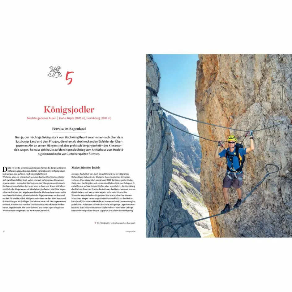 Sale DIE ULTIMATIVEN KLETTERSTEIGE IN DEN ALPEN - Kletterführer Klettersteigführer