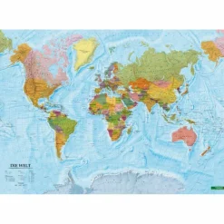 Sale DIE WELT DEUTSCH POSTER 1 : 40.000.000. - Weltkarte Wandkarten Und Poster