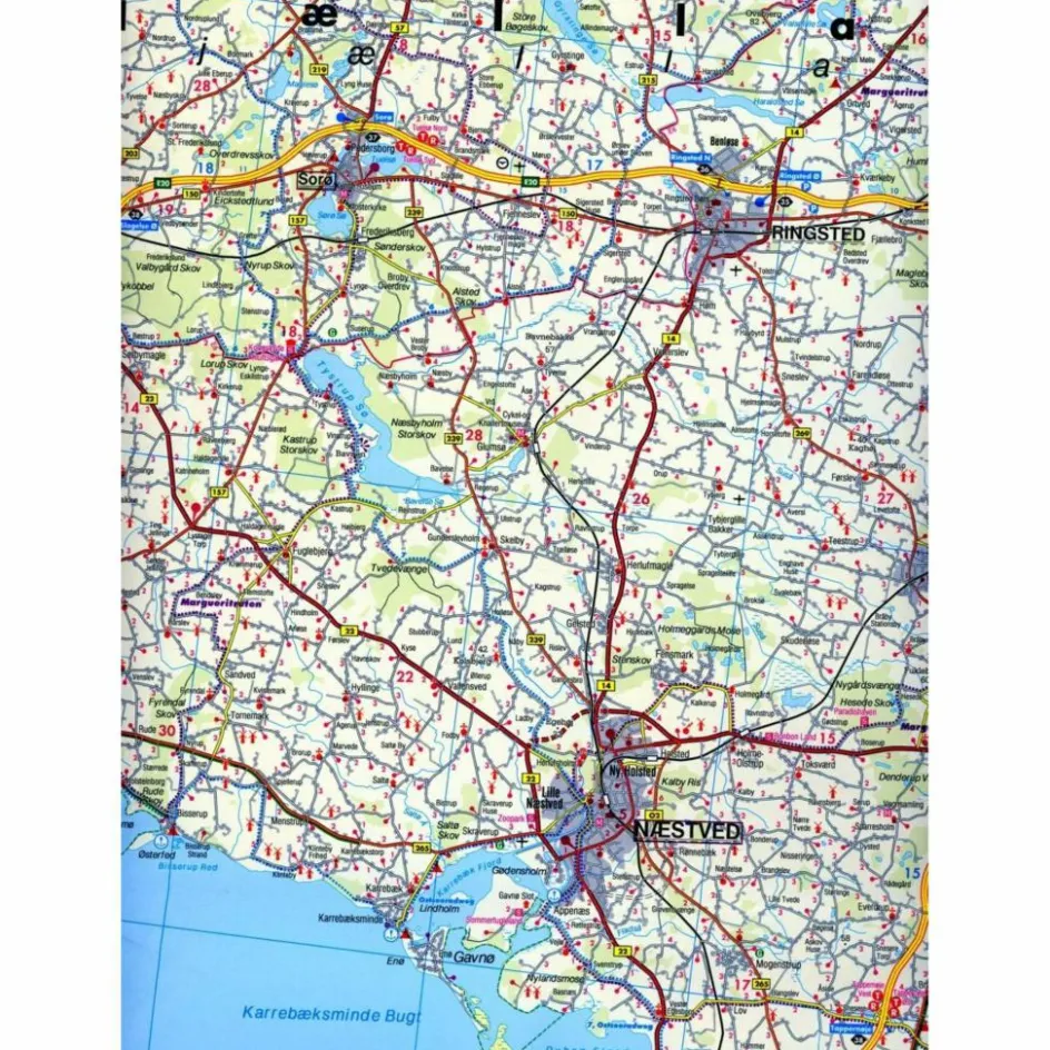 Discount DÄNEMARK NORD UND SÜD 1:150.000 - Straßenkarte Straßenkarten|Straßenkarten