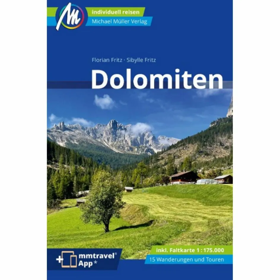New DOLOMITEN REISEFÜHRER MICHAEL MÜLLER VERLAG Reiseführer Südeuropa