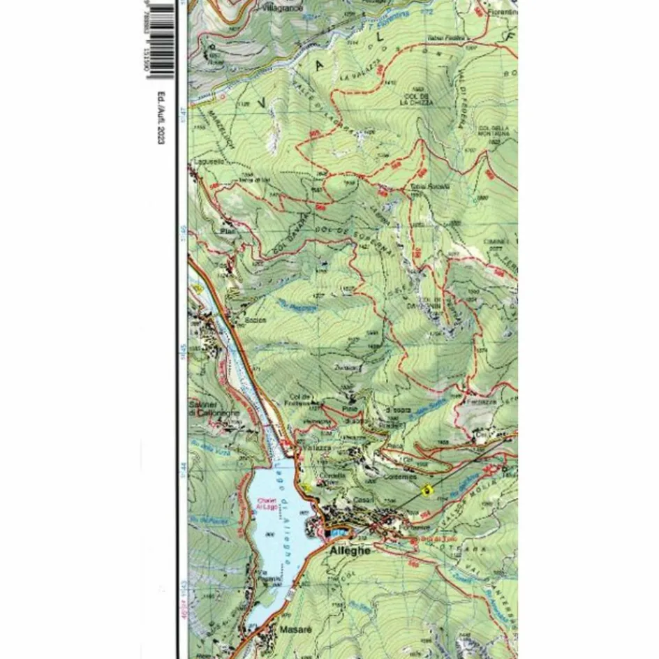 Wanderkarten Und Winterkarten|Wanderkarten Und Winterkarten^DOLOMITI ZOLDO CADORINE E AGORDINE 1:25 000 - Wanderkarte