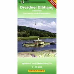 Wanderkarten Und Winterkarten|Wanderkarten Und Winterkarten^DRESDNER ELBHANG - Wanderkarte