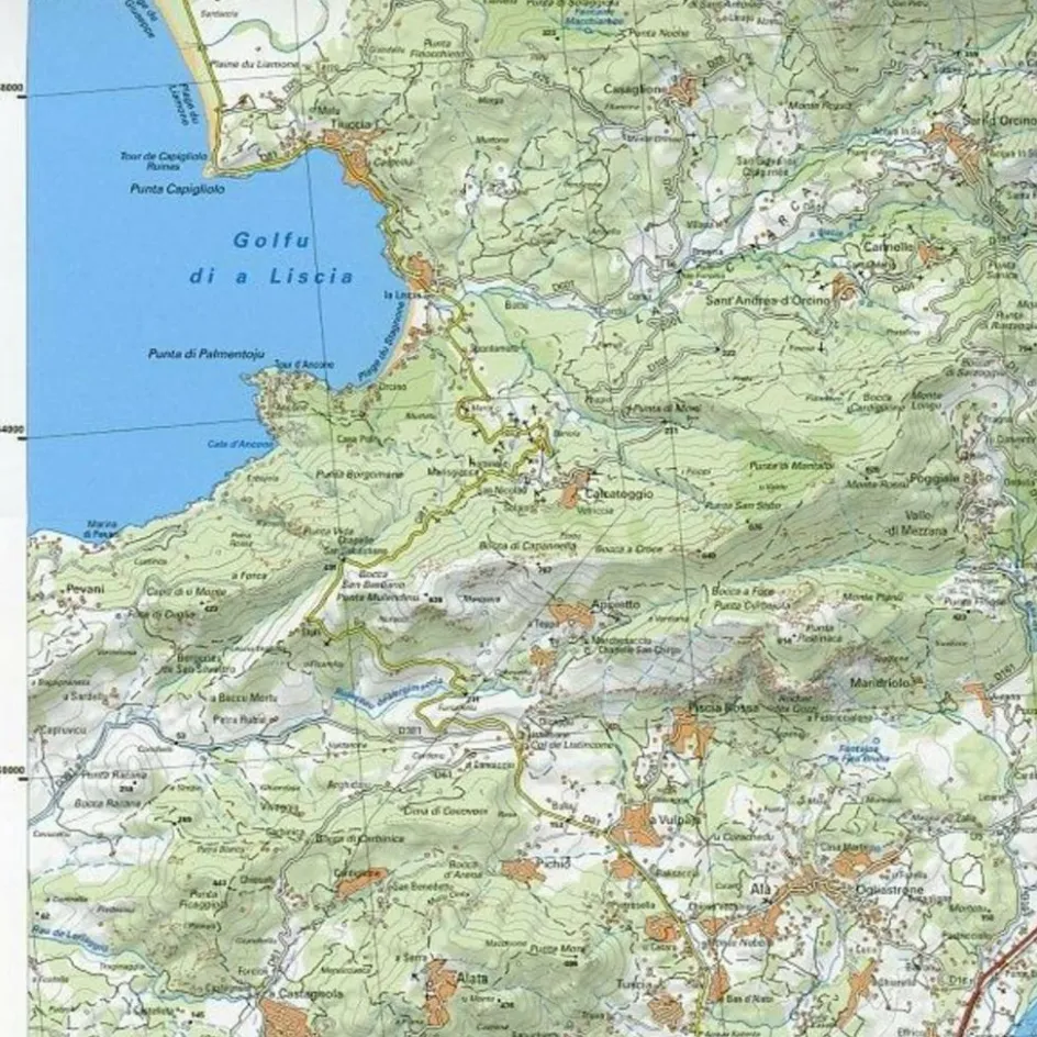 Wanderkarten Und Winterkarten|Wanderkarten Und Winterkarten^ED. LIBRIS 09 CORSE DU SUD 1:60.000