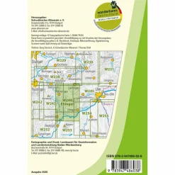 Outlet EHINGEN (DONAU) - GROßES LAUTERTAL (OST), MÜNSINGEN - Wanderkarte Wanderkarten Und Winterkarten|Wanderkarten Und Winterkarten