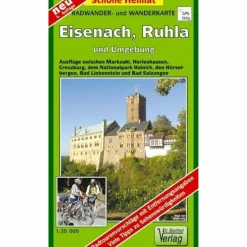 New EISENACH UND UMGEBUNG 1 : 35 000 - Wanderkarte Fahrradkarten|Wanderkarten Und Winterkarten