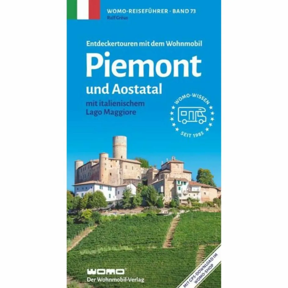 Wohnmobilreiseführer^ENTDECKERTOUREN MIT DEM WOHNMOBIL PIEMONT UND AOSTATAL - Reiseführer