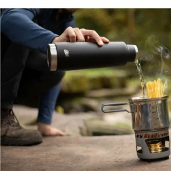 Hot SPIRITUS-KOCHSET, 985ML, TOPF AUS EDELSTAHL - Spirituskocher Campingkocher