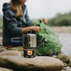 Best TROCKENBRENNSTOFF-KOCHSET, 585ML, TOPF AUS Campingkocher