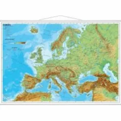 Wandkarten Und Poster^EUROPA, PHYSISCH 1 : 7 500 000. WANDKART - Poster