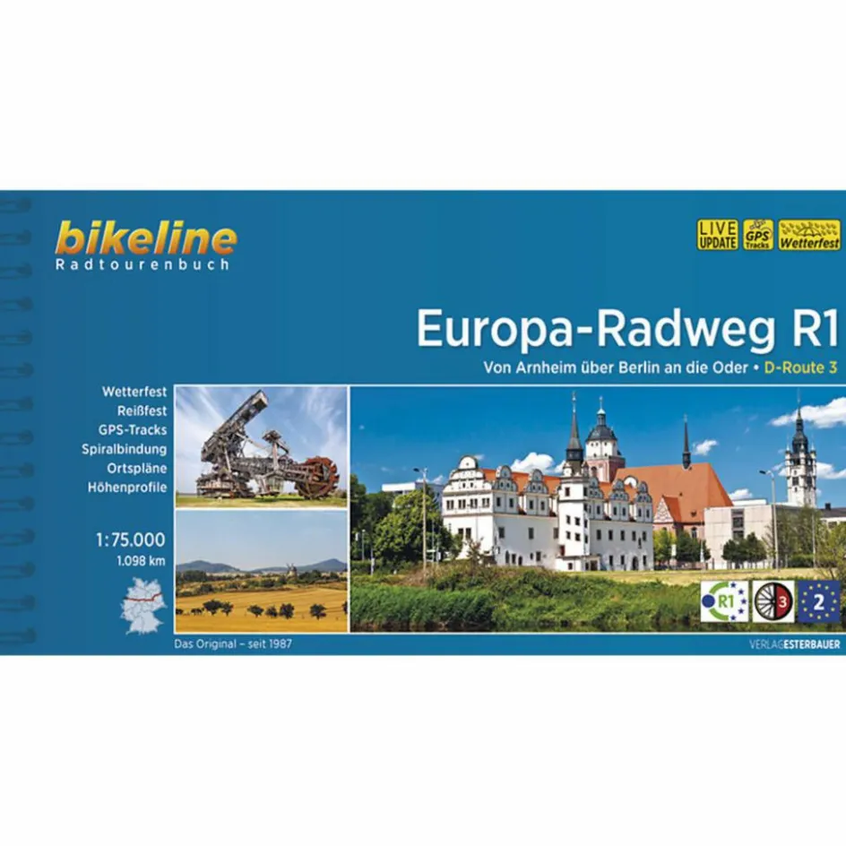 Radwanderführer Und Mountainbikeführer^EUROPA-RADWEG R1 - Radwanderführer
