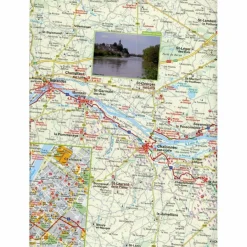 Best EUROVELO 6 - VOM ATLANTIK BIS ZUM RHEIN - Fahrradkarte Fahrradkarten|Fahrradkarten