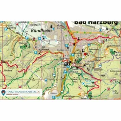 Fahrradkarten|Fahrradkarten^FAHRRADKARTE HARZ 1 : 50 000