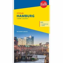 Stadtpläne^FALK CITYPLAN HAMBURG 1:22.500 - Stadtplan