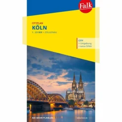 Stadtpläne^FALK CITYPLAN KÖLN 1:23.000 - Stadtplan