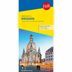 Online FALK STADTPLAN EXTRA DRESDEN 1:20.000 Stadtpläne