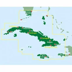 Hot F+B AUTOKARTE KUBA 1:900.000 - Straßenkarte Straßenkarten|Straßenkarten