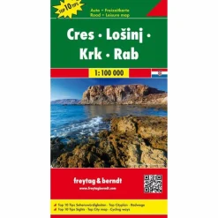 Sale F+B CRES - LOSINJ - KRK - RAB - Straßenkarte Straßenkarten|Straßenkarten