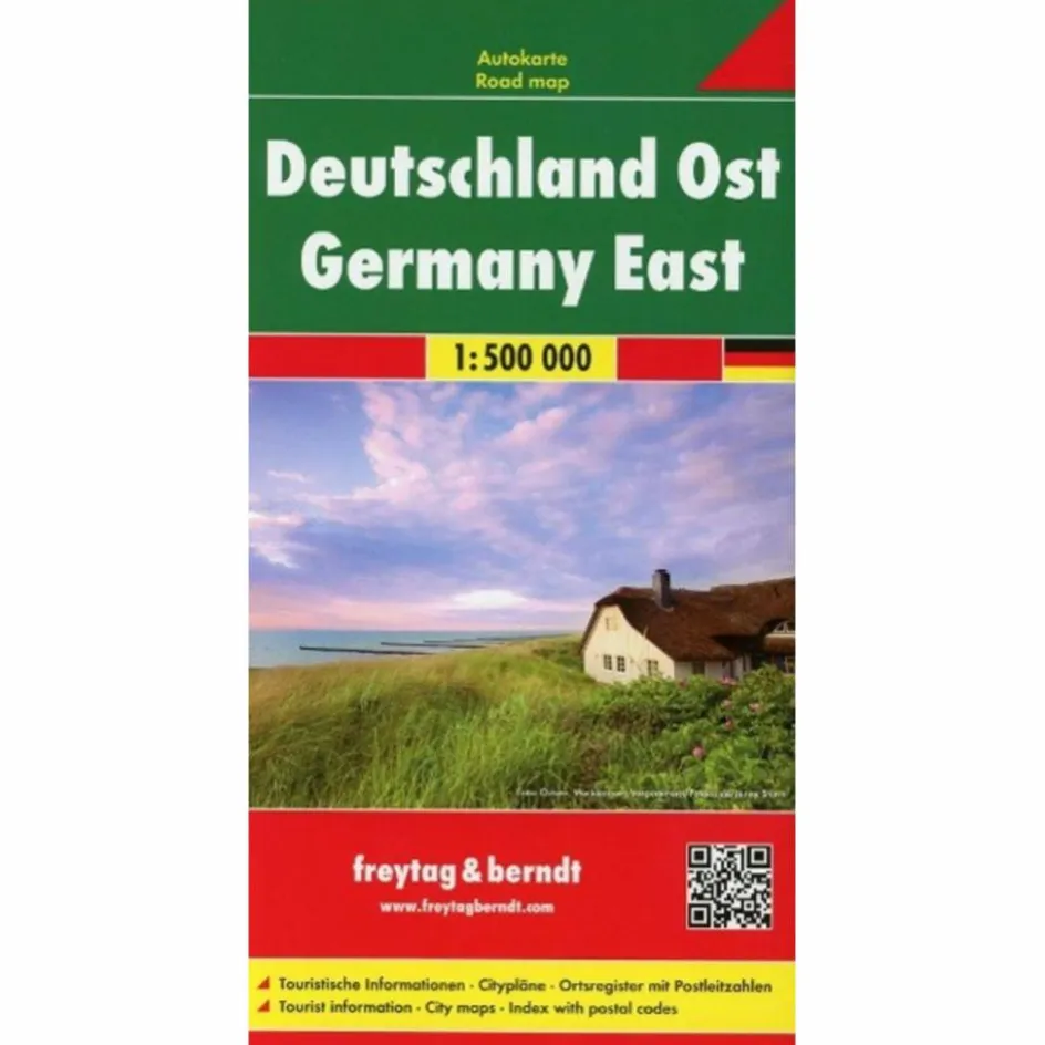 Straßenkarten|Straßenkarten^F+B DEUTSCHLAND OST 1:500.000 AUTOKARTE - Straßenkarte