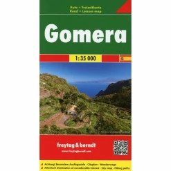 Straßenkarten|Straßenkarten^F+B GOMERA 1:35.000 - Straßenkarte