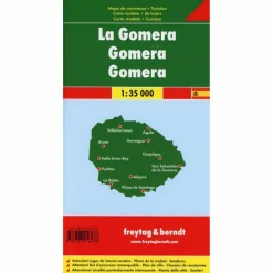 Straßenkarten|Straßenkarten^F+B GOMERA 1:35.000 - Straßenkarte