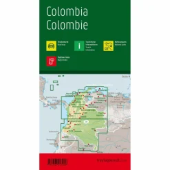 Outlet F&B KOLUMBIEN 1:1 MIO. - Straßenkarte Straßenkarten|Straßenkarten