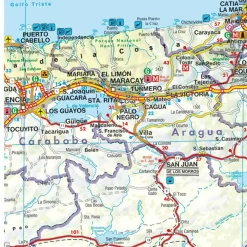 Outlet F&B KOLUMBIEN 1:1 MIO. - Straßenkarte Straßenkarten|Straßenkarten