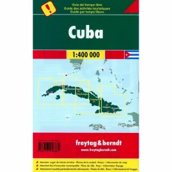 Best F+B KUBA WEST UND OST 1:400.000 - Straßenkarte Straßenkarten|Straßenkarten