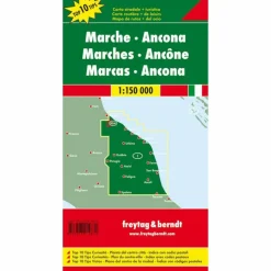 Straßenkarten|Straßenkarten^F&B MARKEN - ANCONA 1 : 150 000 - Straßenkarte