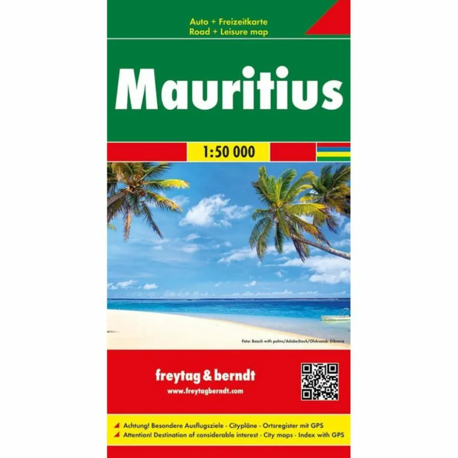 Straßenkarten|Straßenkarten^F+B MAURITIUS - RODRIGUES 1:50.000 - Straßenkarte