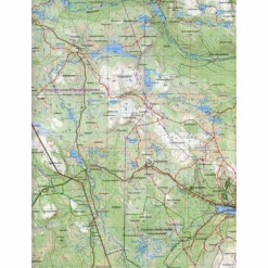 Winterkarten|Wanderkarten Und Winterkarten^FJÄLLKARTAN 1 : 100 000 W1 GRÖVELSJÖN - LOFSDALEN - Wanderkarte