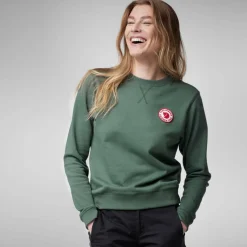 Damen Fjällräven Pullover Und Fleecepullover^1960 LOGO BADGE SWEATER W Damen - Sweatshirt