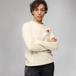Damen Fjällräven Shirts Und Tops^1960 LOGO T-SHIRT LS W Damen - Langarmshirt