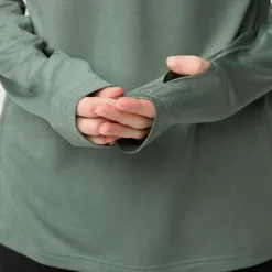 Damen Fjällräven Funktionsunterwäsche|Shirts Und Tops^ABISKO DAY HIKE HALF ZIP W Damen - Funktionsshirt