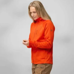 ABISKO GRID FLEECE HOODIE W Damen - Fleecejacke Damen Pullover Und Fleecepullover|Outdoorjacken