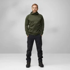 Best ABISKO GRID FLEECE HOODIE M Herren - Fleecejacke Herren Pullover Und Fleecepullover|Outdoorjacken