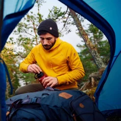 Best ABISKO GRID FLEECE HOODIE M Herren - Fleecejacke Herren Pullover Und Fleecepullover|Outdoorjacken