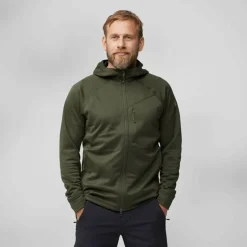 Best ABISKO GRID FLEECE HOODIE M Herren - Fleecejacke Herren Pullover Und Fleecepullover|Outdoorjacken