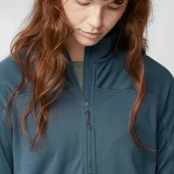New ABISKO LITE FLEECE HALF ZIP W Damen - Fleecepullover Damen Pullover Und Fleecepullover