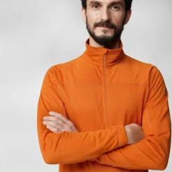 Outlet ABISKO LITE FLEECE HALF ZIP M Herren - Fleecepullover Herren Pullover Und Fleecepullover