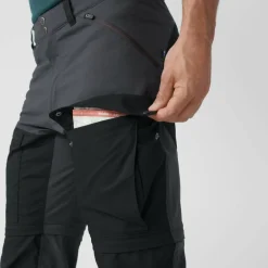 Outlet ABISKO MIDSUMMER ZIP OFF TROUSERS M Herren - Trekkinghose Herren Outdoorhosen