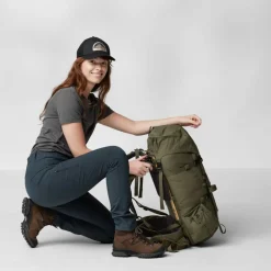 Online ABISKO TRAIL STRETCH TROUSERS W Damen - Trekkinghose Damen Outdoorhosen