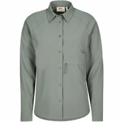 Outlet ABISKO TREKKING SHIRT W Damen - Outdoor Bluse Damen Hemden