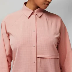 Outlet ABISKO TREKKING SHIRT W Damen - Outdoor Bluse Damen Hemden