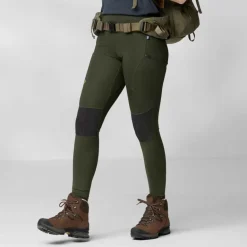 Damen Fjällräven Outdoorhosen^ABISKO TREKKING TIGHTS HD W Damen - Trekkingtights