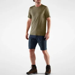 Herren Fjällräven Shirts Und Tops^ABISKO WOOL SS M Herren - Funktionsshirt