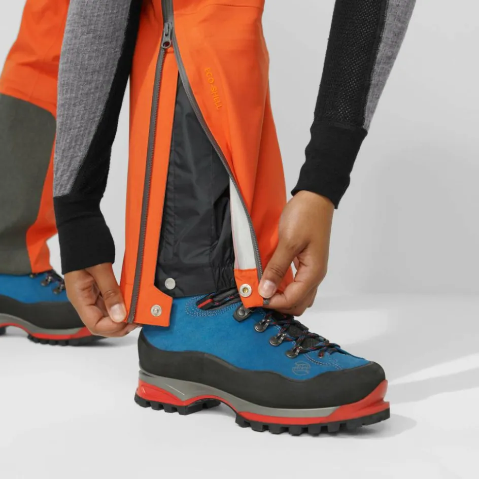 Damen Fjällräven Outdoorhosen^BERGTAGEN ECO-SHELL TROUSERS W Damen - Hardshellhose