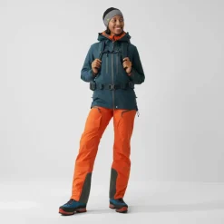 Damen Fjällräven Outdoorhosen^BERGTAGEN ECO-SHELL TROUSERS W Damen - Hardshellhose