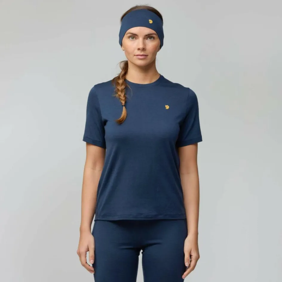 Damen Fjällräven Funktionsunterwäsche|Shirts Und Tops^BERGTAGEN MERINO 190 SS W Damen - T-Shirt