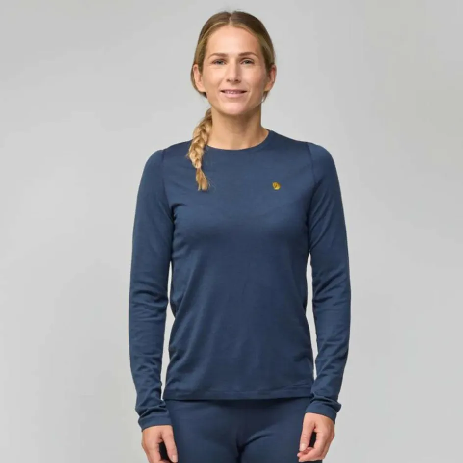 Damen Fjällräven Funktionsunterwäsche^BERGTAGEN MERINO 190 LS W Damen - Baselayer-Shirt